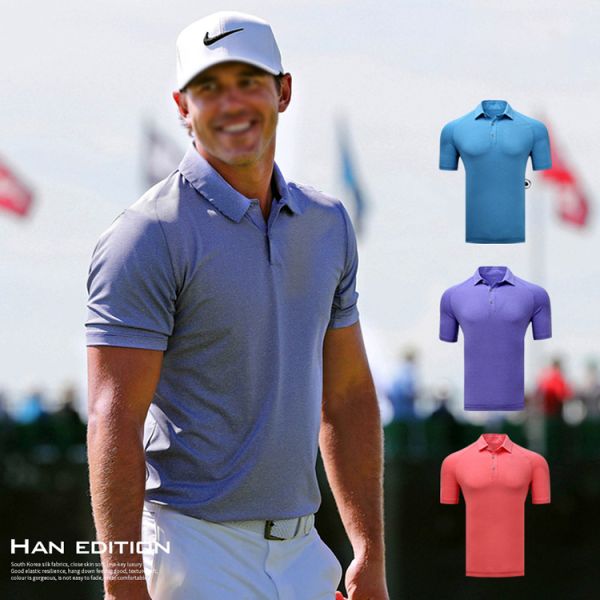 Golf Custom Work Polo Shirts Anti Shrink Casual Oem Odm Design Eco Friendly