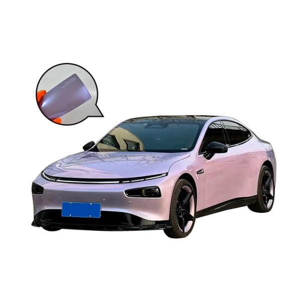 Glossy Diamond Purple Red Car Vinyl Wrap Car Film Luminous Accessories Purple Vinyl Wrap Vinyl Car Wrap Roll Metallic