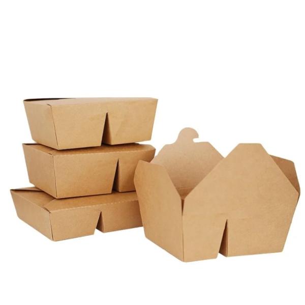 Emballages pour les hamburgers à emporter en carton à usage unique