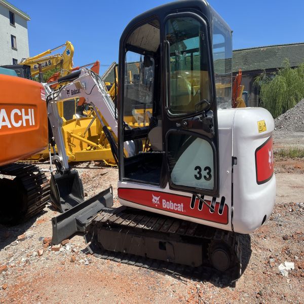 Used Mini Excavator Bobcat 331 Small Used Post Hole Diggers Second Hand Diggers