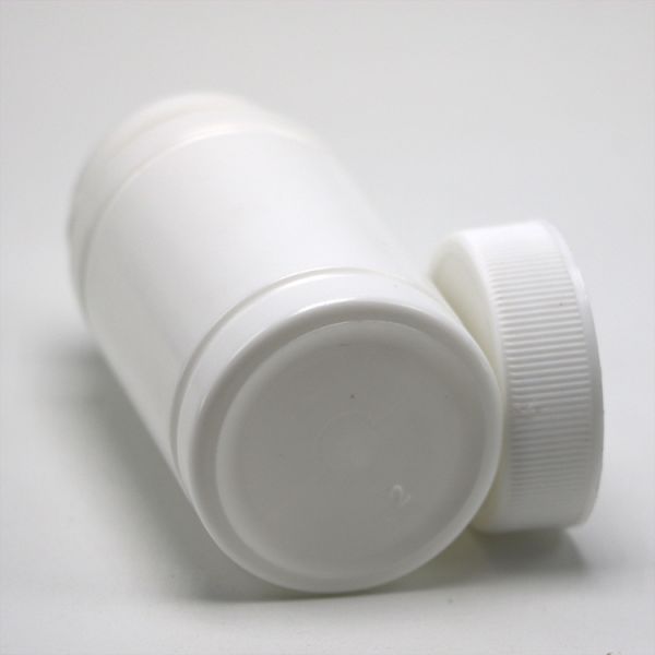 Child Proof Cap 80ML PE Plastic Bottle for Tablet Screw Cap Sealing Type Free Samples
