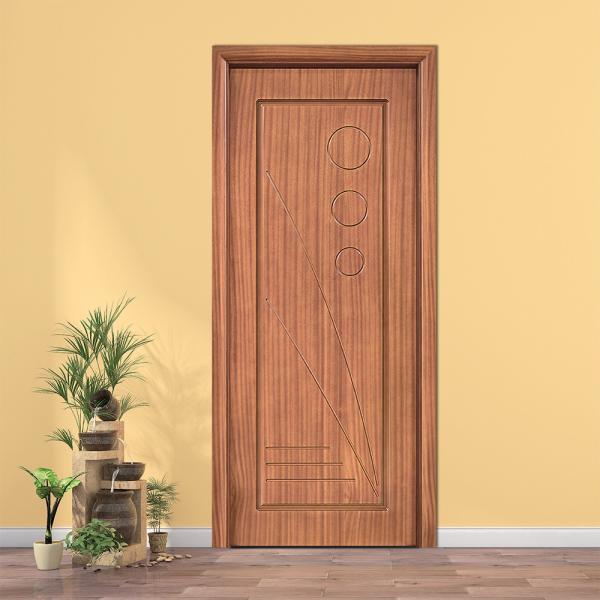 ODM Soundproof Solid Wood Flush Doors 80mm Width Pantone Color