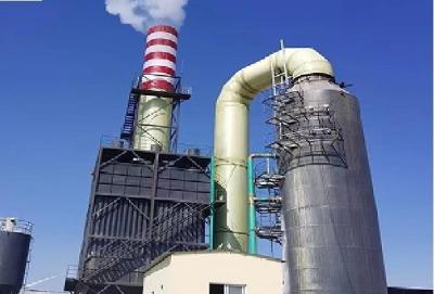 Economic Sodium Hydroxide Absorbent Desulfurization Tower For Power Plant Gas Cleaning