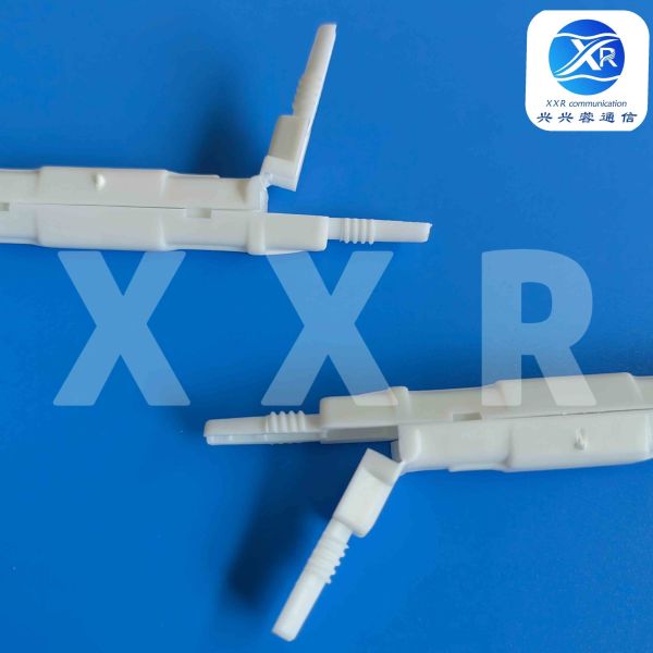 Caixa protetora de cabo de fibra óptica FTTH redonda branca