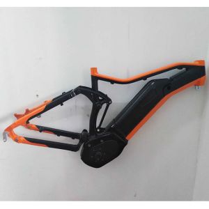 Electric Full Suspension Bicycle Frame