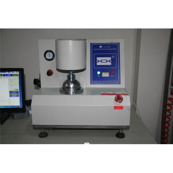 Automatic 150W Bursting Strength Tester , Multifunctional Burst Testing Machine