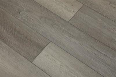 Grey Luxury Vinyl Flooring 4mm 9mm 3.5mm In Bathroom Click Spc