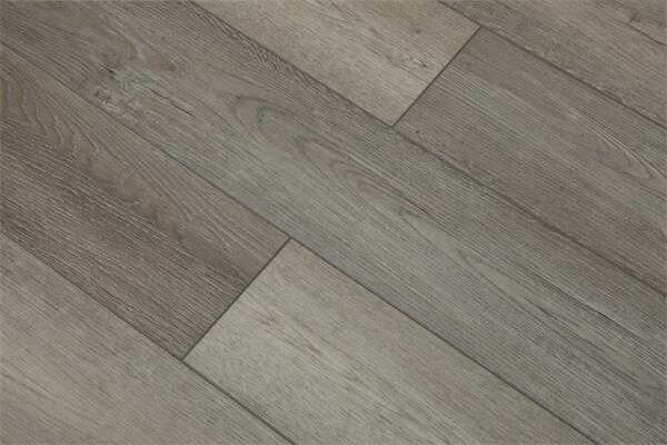 Grey Luxury Vinyl Flooring 4mm 9mm 3.5mm In Bathroom Click Spc