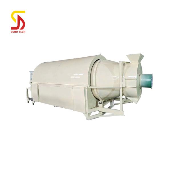 Secadora rotativa mini rotativa de castañas y nueces y deshidratador de semillas de melón Máquina tostadora de anacardos