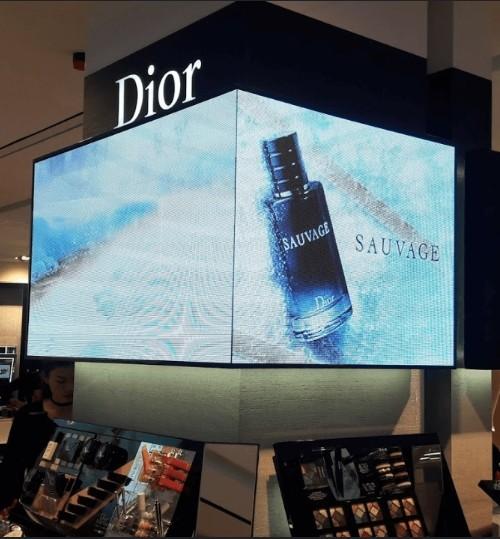 Indoor Outdoor Soft LED Flexible Display Module P4 with Advertising Effect Configuration 1R1G1B