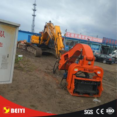 Hydraulic wet land, soft land excavator piledriver , pile extractor, steel pipe pile machine , Model: BYVH330