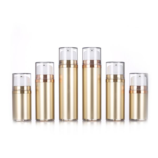 White Color Airless Lotion Bottle with Pump 80ml 120ml Luxury Lotion Bottles