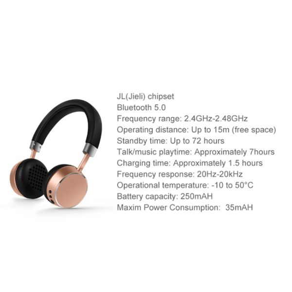 ODM Lose Noise Over Ear Gaming Headphones 20Hz Wireless Headsets