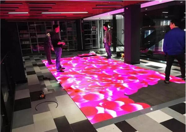 X media Dance Floor LED Display , Light Up Disco Floor 500x500mm