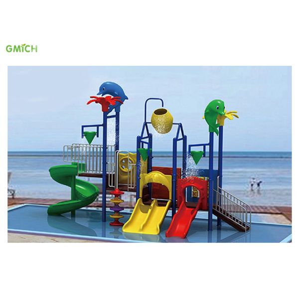 Anti Crack Water Theme Park Equipment Water Splash Games Multifunctional