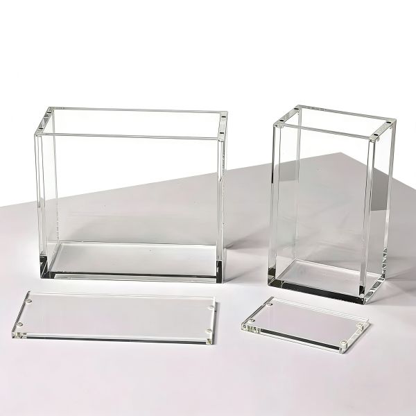 Custom Durable Hobby Display Case  Dust-Proof Tabletop Toy Figure Collectibles Display Box