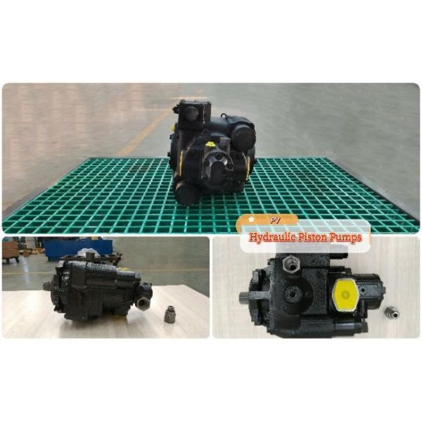 Pompes à piston hydraulique noir à déplacement variable à pression nominale de 35 Mpa