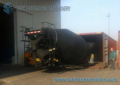 Black HOWO 6X4 Concrete Mixer Truck 7 Cubic Metre Drum Volume Mixing Capacity
