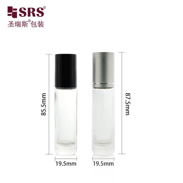 BLPM Glass Roll On Bottle Customized 4ml 5ml 8ml 10ml For Personal Care Usage