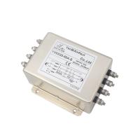 50A Filtro EMI de Três Fases Quatro Lin Filtros de supressão RFI para gravador de plasma
