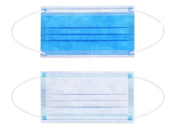 Custom Disposable Medical Mask 3 Ply Non Woven For Personal Safety