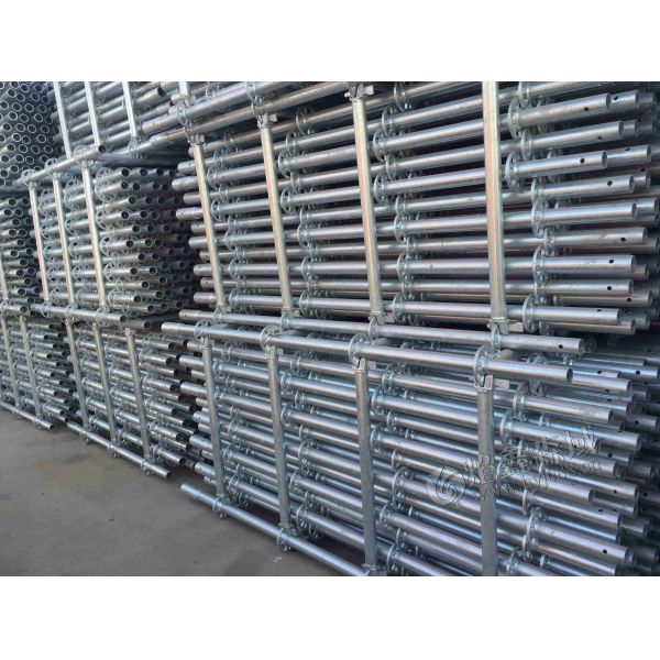 Ringlock System Staging Scaffolding Painted Q235 Steel 2m EN12811 Standard
