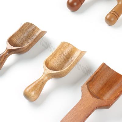 Logo personnalisé Mini cuillères en bambou pour la cuisson et le bain