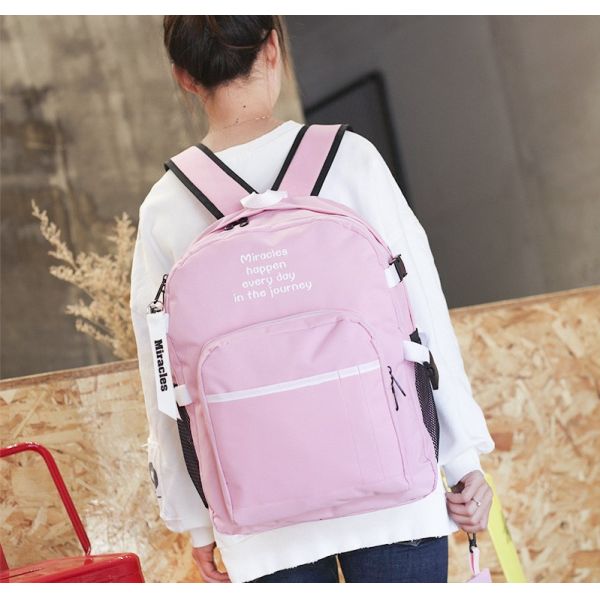 Korean travel oxford student's school big-capacity leisure backpack