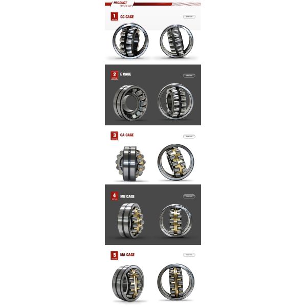 23134CA/W33 Chrome Steel Spherical Roller Bearing For Forklift 06030-23134