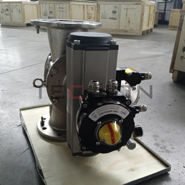 Conventional Configuration Standard Stainless Steel Pneumatic Diverter Valve