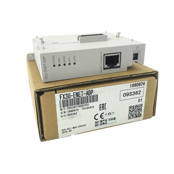 Bloco da relação dos ethernet de FX3U-ENET-ADP Mitsubishi Electric no estoque
