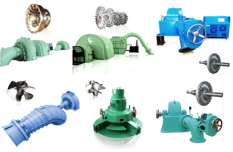 электрические генераторы TUV небольшой Turgo турбины 800kw гидро