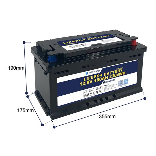 Bely Energy Latest Design 12V 180AH  Batteries For Bluetooth For UPS Energy Storage Base Station RV