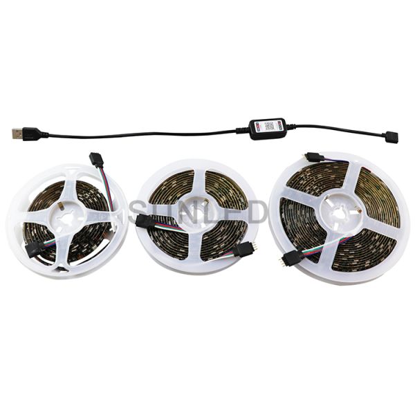 Bluetooth 5V Smd 2835 5050 LED Flexible Strip Lights