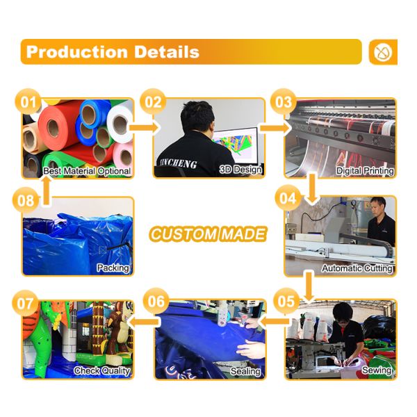 Cartoon Inflatable Bounce House Princess Inflatable Kids Jumping Castle Bouncer Children's Outdoor Inflatable Bouncer House