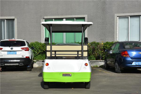 Curtis Controller 48V Electric Sightseeing Car / Electric Passage Car 8 Seaters With Onboard Charger