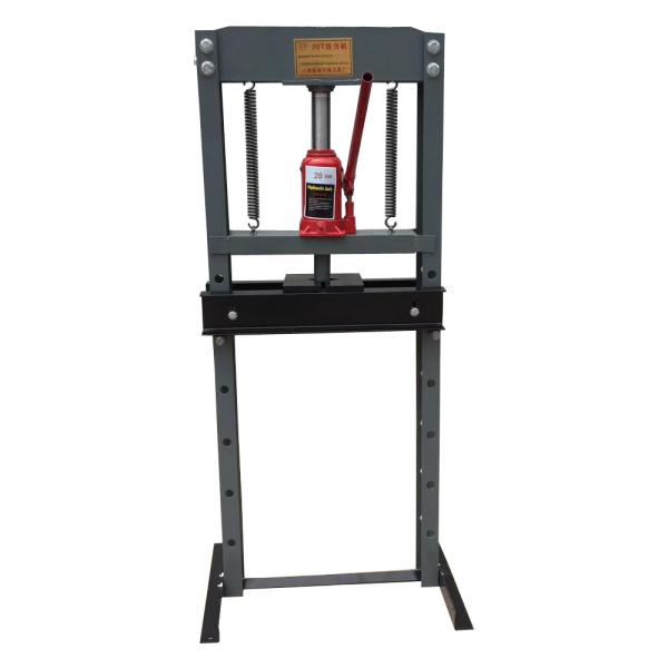 Custom Red Black 50 Ton Hydraulic Shop Press Corrosion Resistance With Gauge