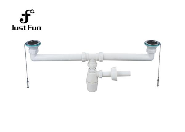 Anti Bacterial Wash Basin Drain Pipe Reliable With ACS CE KTW Certification