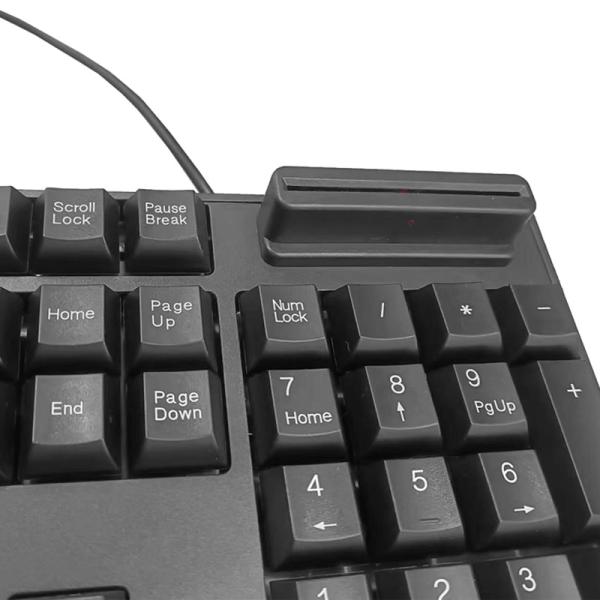 104 Keys USB Interface Multi-language Standard Wired Office with Smart Card ReaderKeyboard