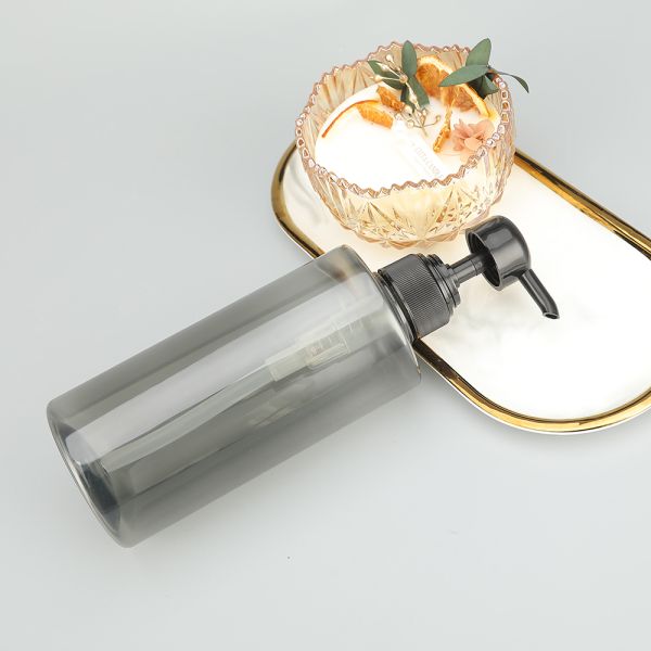 Cosmetics PET bottle with lotion pump diameter 47mm designed to ensure easy dispensing of lotions creams and beauty items