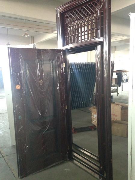 Hot sale cheap price steel security door Metal Door Made In China-SC-01