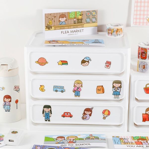 Die Cut Skateboard Luggage Adhesive Vinyl Stickers