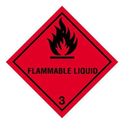 Signe de danger liquide inflammable