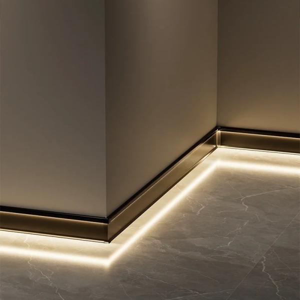 Led strip aluminum profile Aluminum LED Wall Profile For Stair lighting
