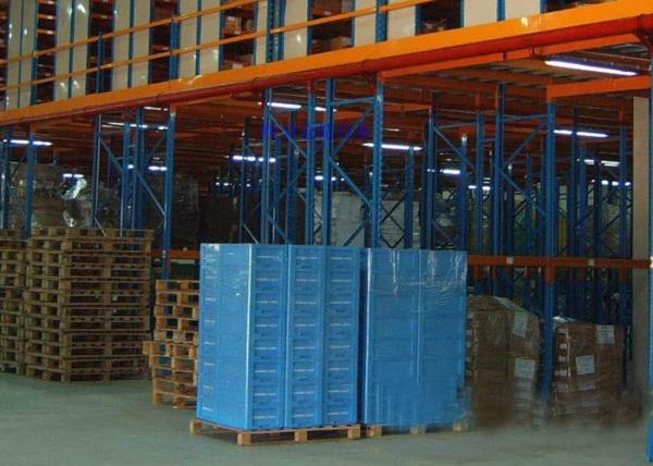 Multi level industrial mezzanine systems , Rack Supported storage mezzanine platforms