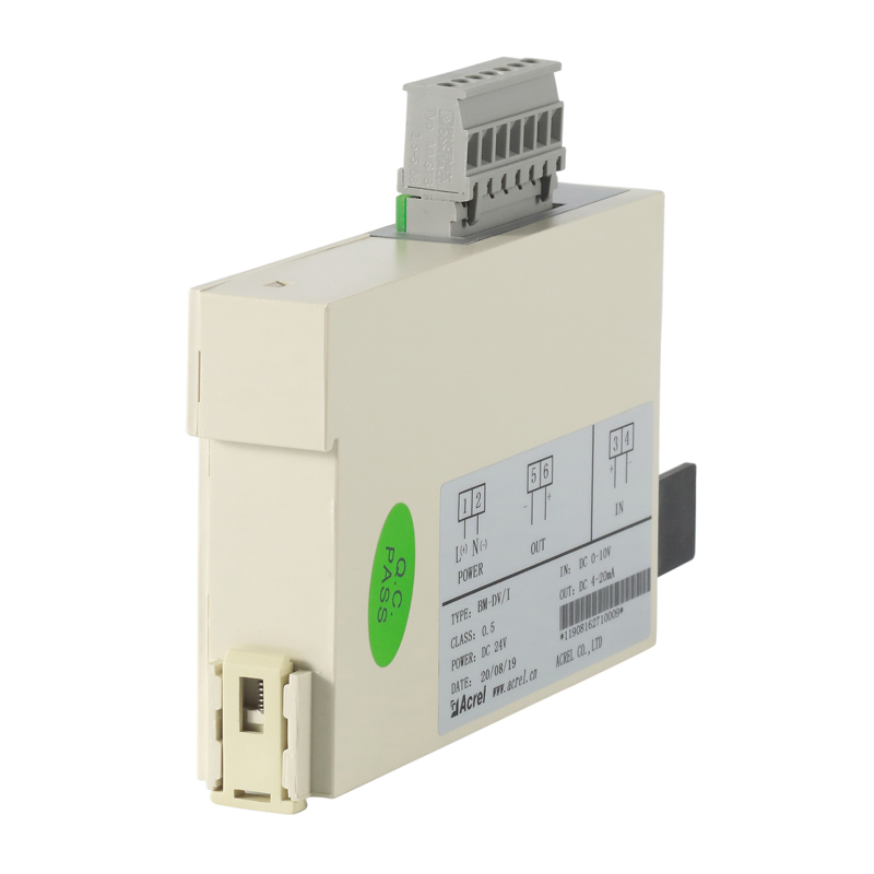 Acrel BM100-DI/I-C12 DC 4-20/0-20 mA датчик входного/выходного тока Аналоговый сигнальный изолятор преобразователь 1 вход 2 выход