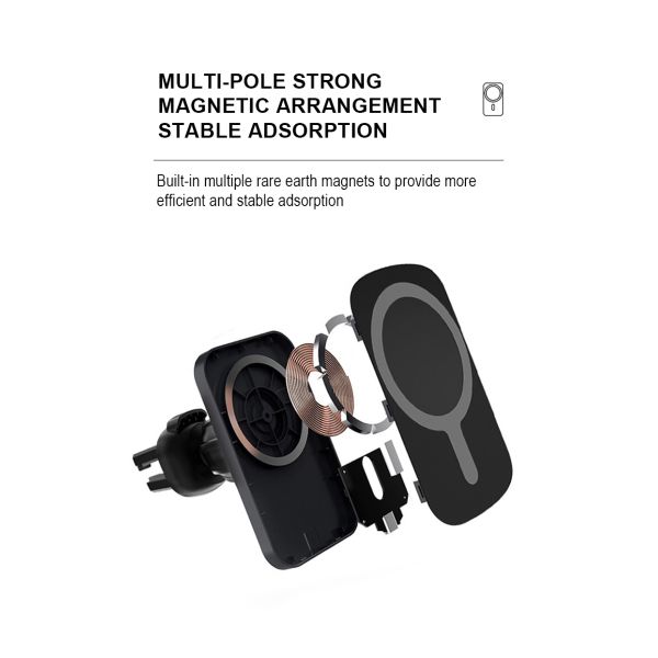 Portable Qi Wireless Car Charger