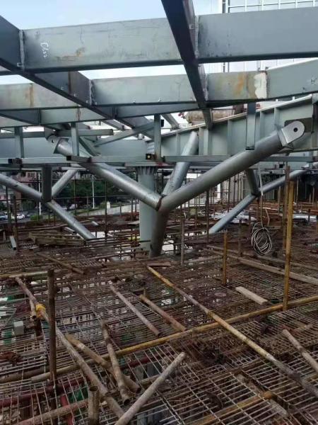 Armação de aço padrão da construção do marco do GB para o ginásio, aeroporto