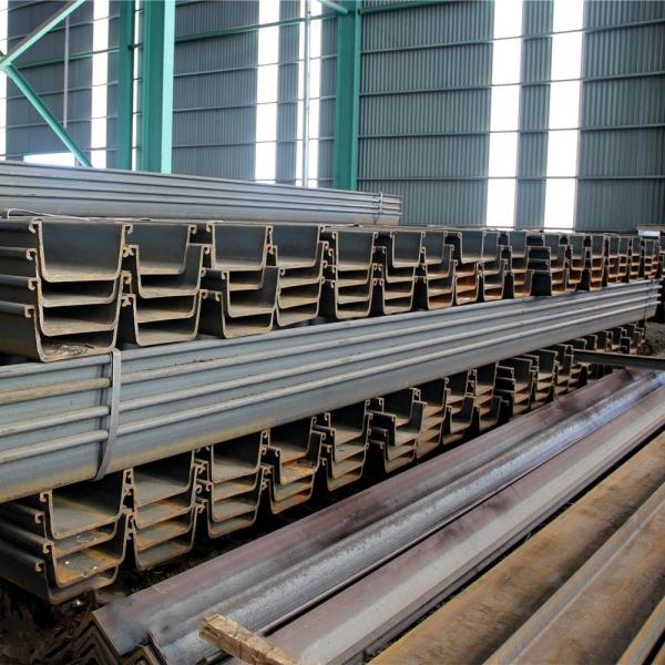 10.5-27.6MM Thick SY390 Carbon Steel Profile 400x85 To 750x225 U Shaped Steel
