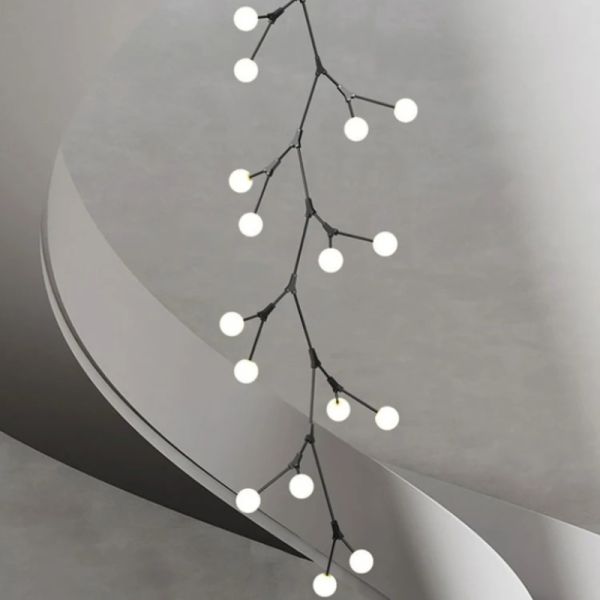 Staircase Hanging Lamps Attic Staircase Lighting Glass Pendant Light (WH-NC-150)